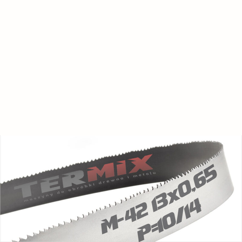 Piła taśmowa brzeszczot taśmowy do cięcia metalu TERMIX Bi-Metal M-42 13x0,65 10/14